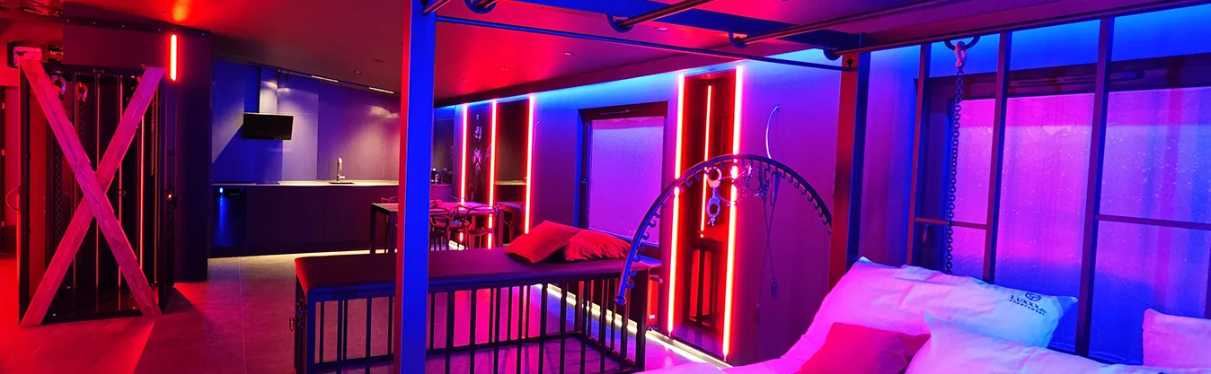 Przestrzeń apartamentu BDSM Warszawa